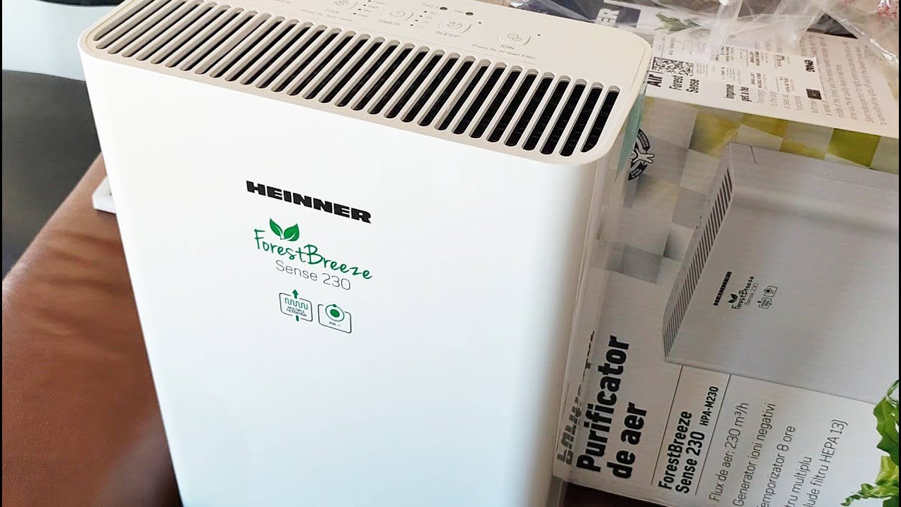 Nu ma asteptam! Review la purificatorul de aer HEINNER ForestBreeze