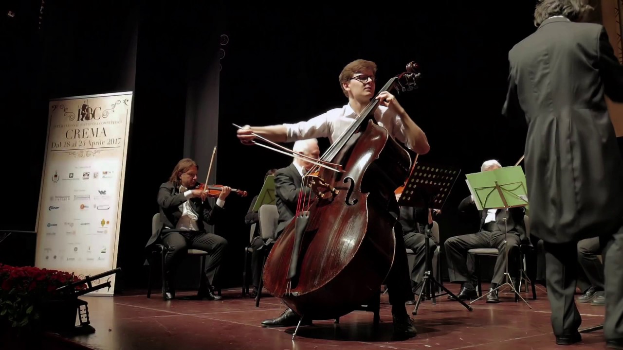 Bottesini Concerto in B Minor (Excerpts), Dominik Wagner double bass