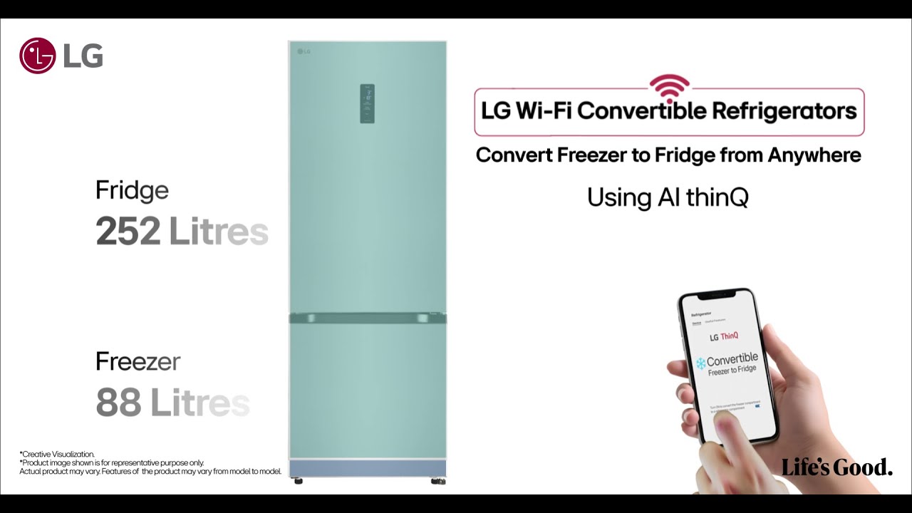 The Ultimate Kitchen Upgrade You Deserve | LG Bottom Freezer Refrigerator | LG India