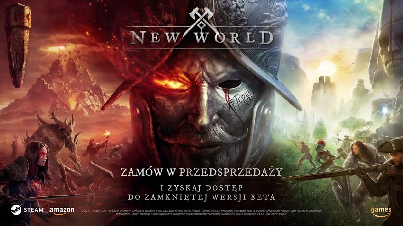 Długo oczekiwana Beta w końcu nadeszła - Gramy w New World Premiera drugiej bety📌🔥PO POLSKU🔥📌#1[PC]