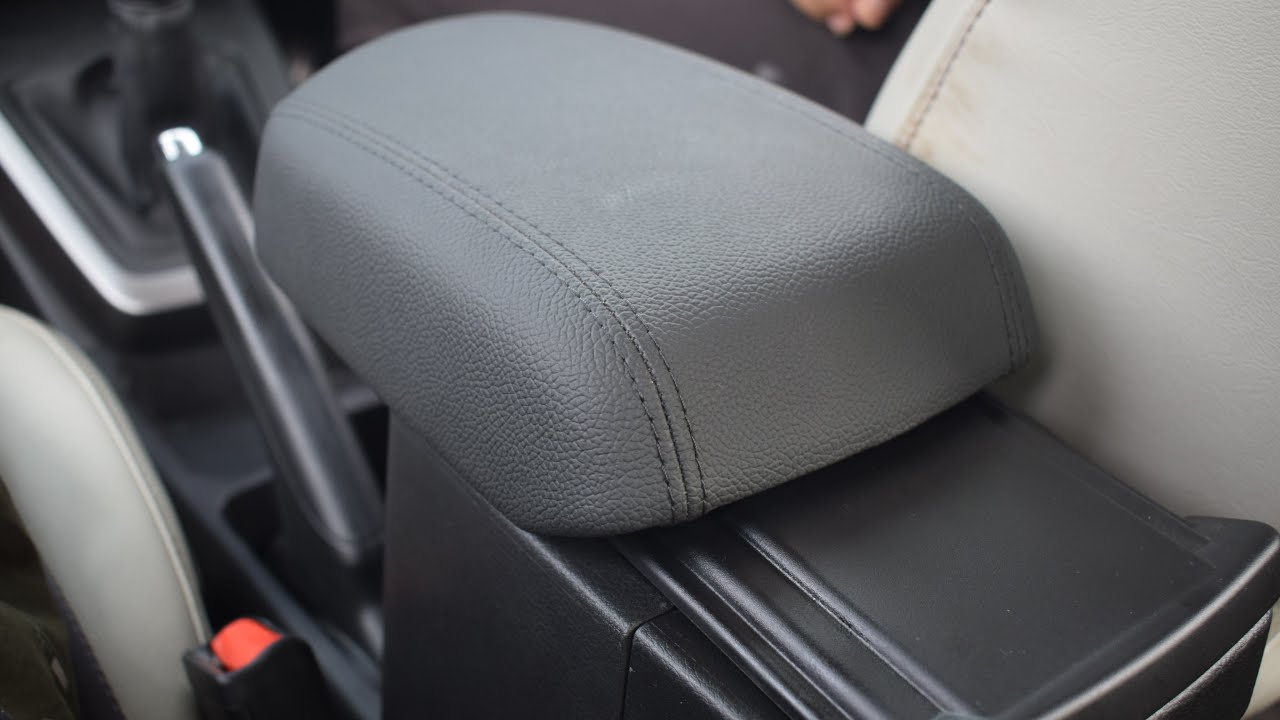 Installing OEM Armrest in New Brezza zxi with charging port at home #diy #armrest #orginal