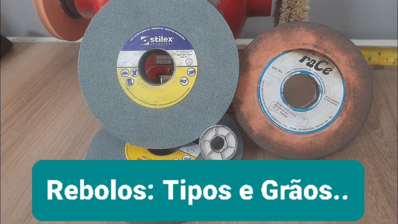 Quais os Rebolos Mais usado entre os Afiadores?  Que Grão? Qual Marca?