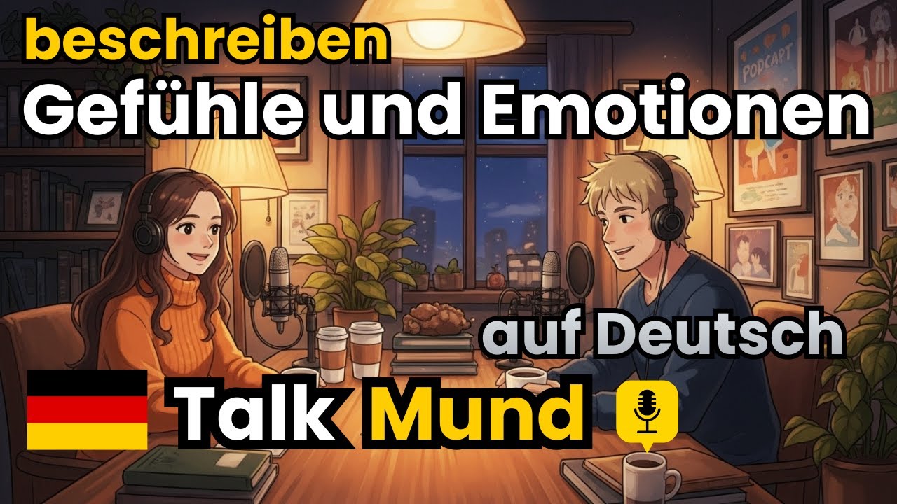 How to describe Emotions and Feelings in German  | Easy German Conversation Practice