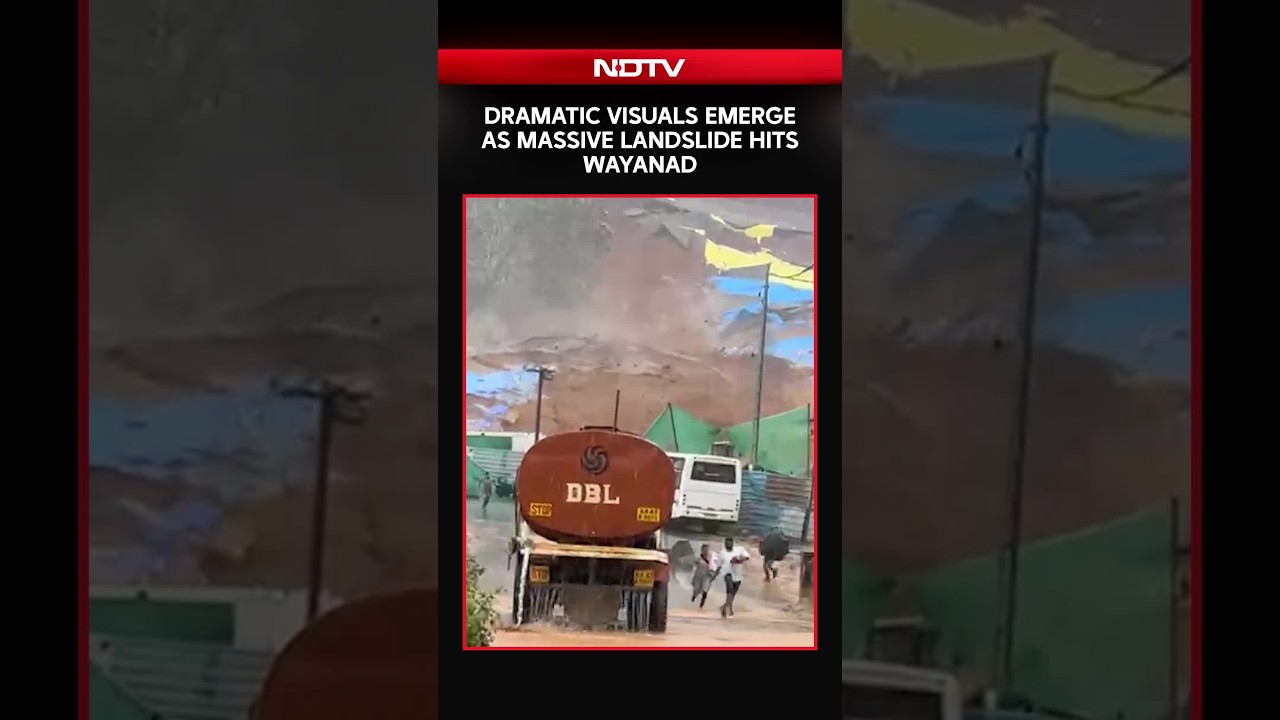 Wayanad Landslide | Dramatic Visuals Emerge As Massive Landslide Hits Wayanad After Heavy Rain