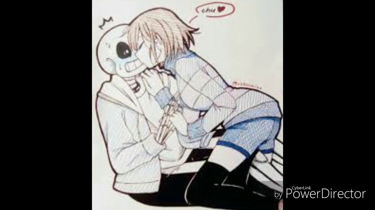 Sans x Frisk ANV Love You Like A Love Song Baby