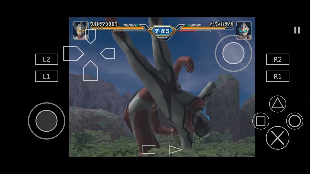 main game Ultraman fight evolation 3 taro vs evil  tiga 😃