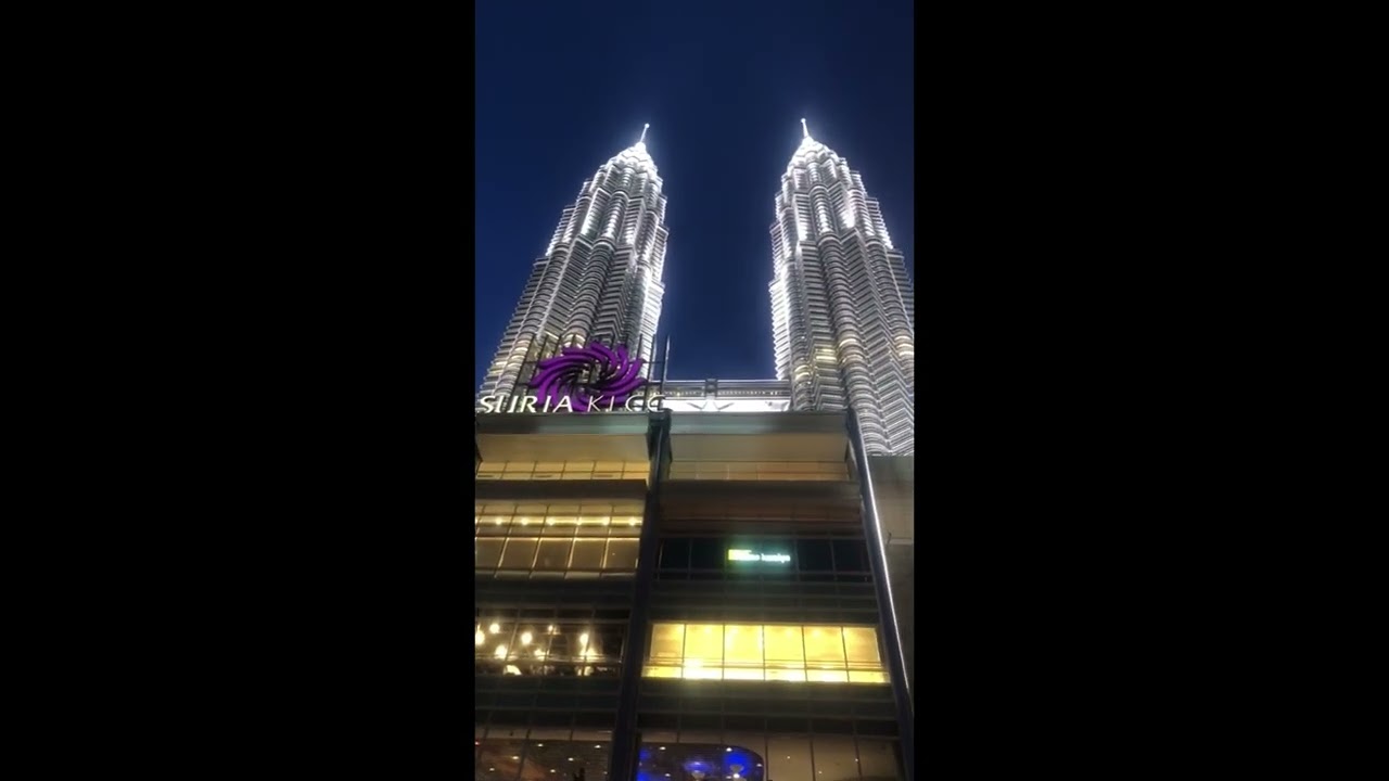 My trip to Malaysia and visiting KLC Tower and the tallest KLC Tower in Kuala Lumpur