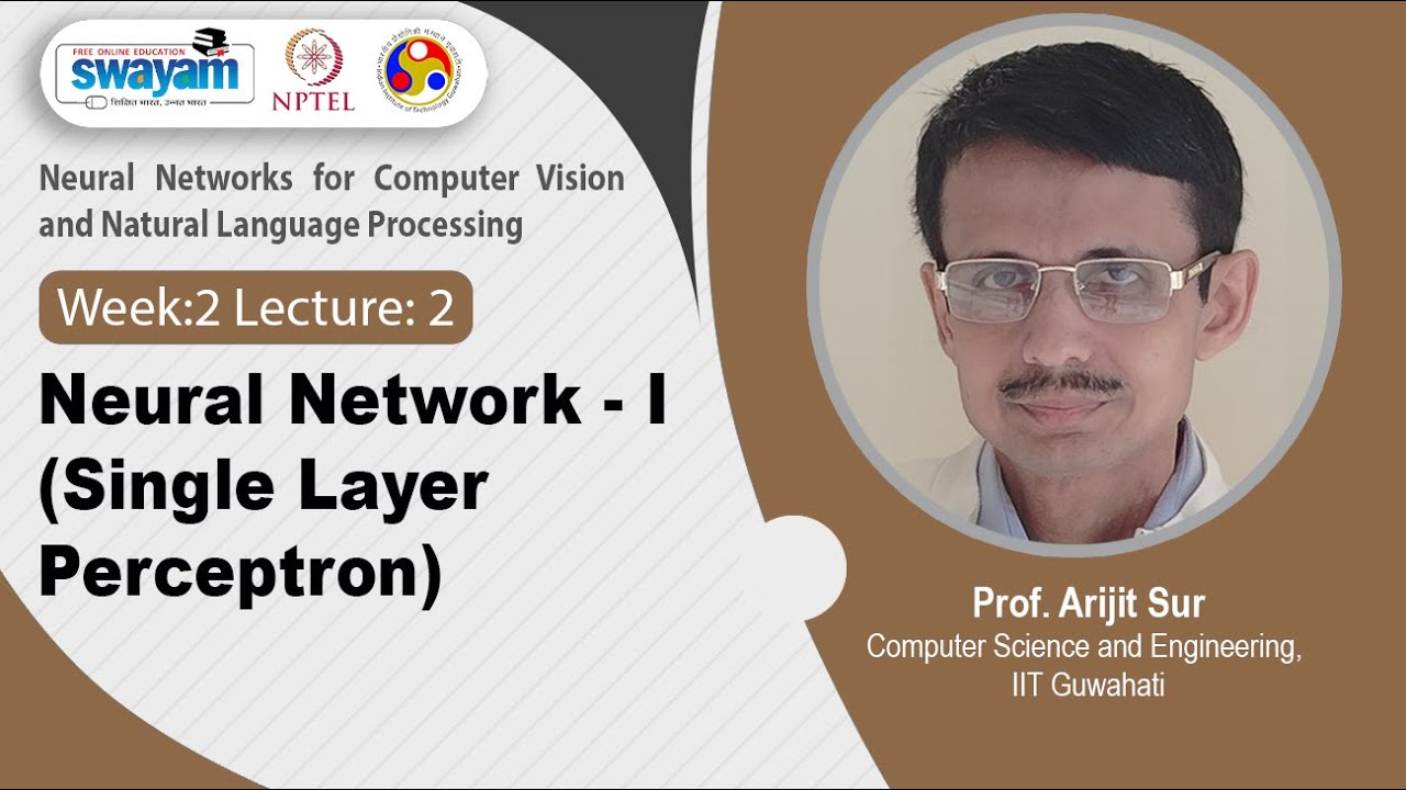 L-2: Neural Network - I (Single Layer Perceptron)