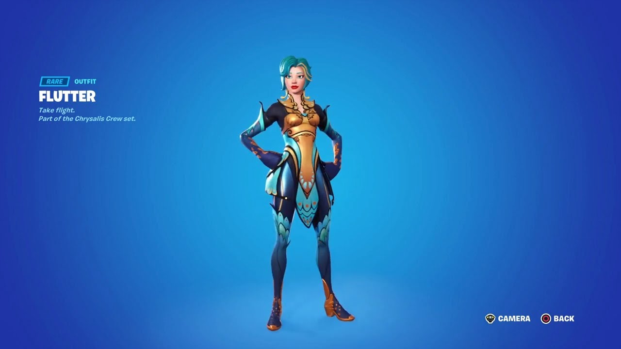 Fortnite Flutter Skin Preview !!! 😱