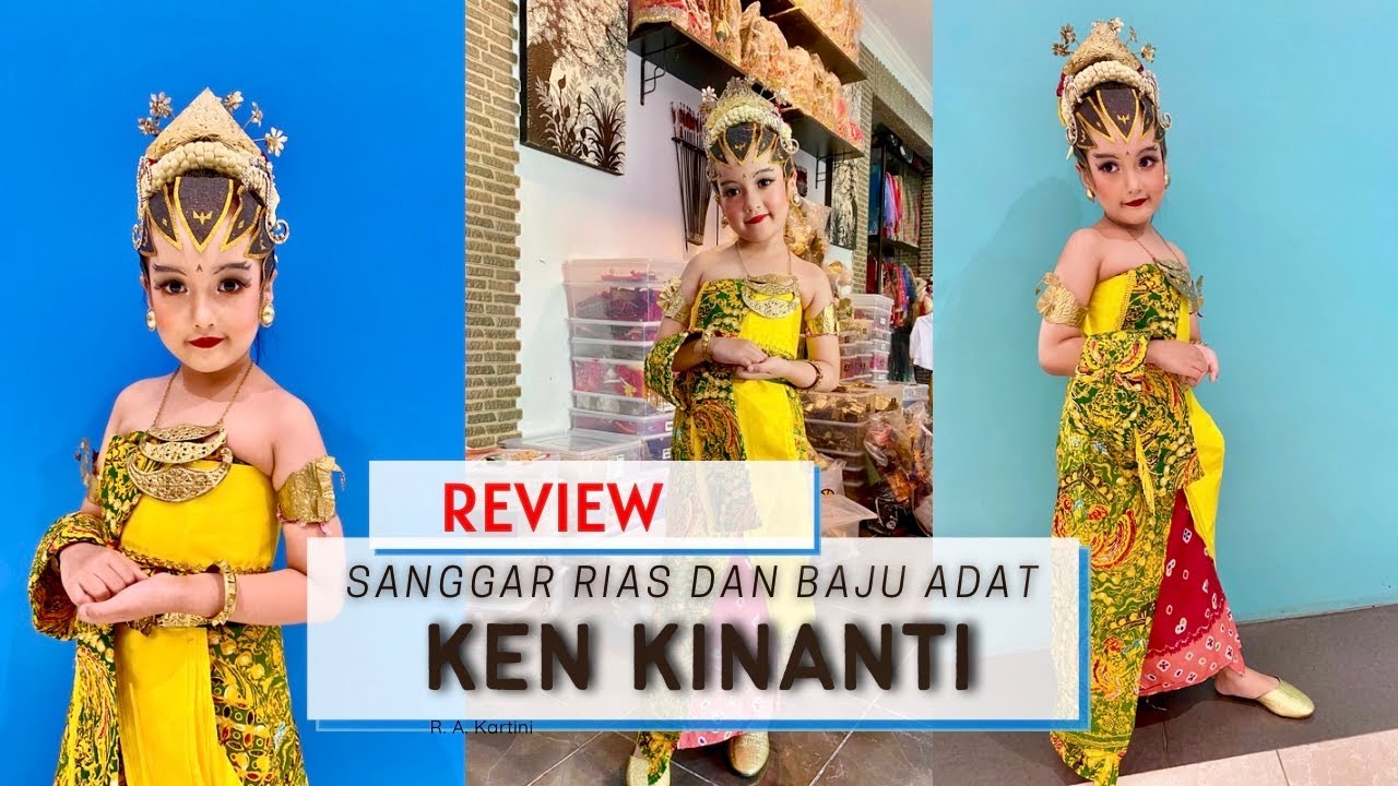 SANGGAR KEN KINANTI | Review Sanggar Rias Dan Baju Adat Di Depok | Baju Adat Anak Dodotan Jawa