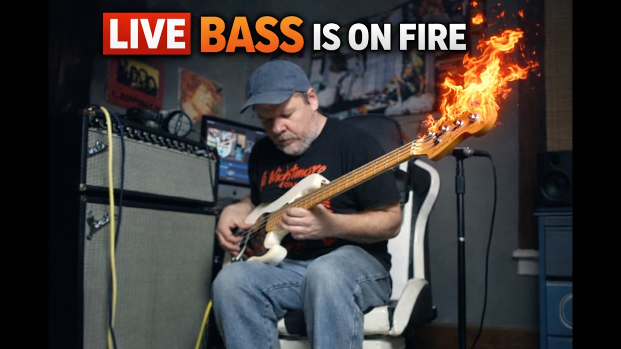 Live Bass 🎸 | Groovy Loops & Melodic Improvisation