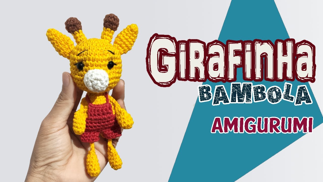 girafinha bambola amigurumi