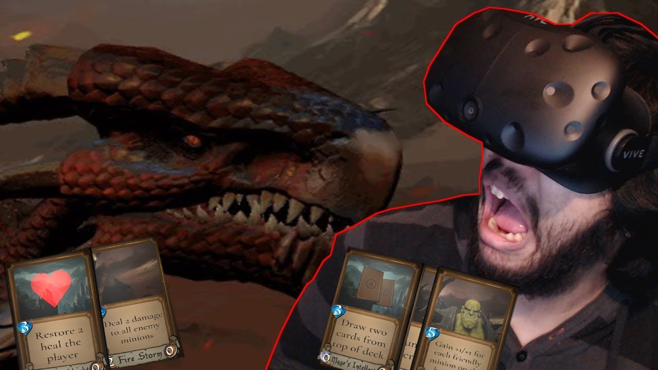 HEARTHSTONE IN VR?! | Manastorm: Champions of G'nar | Virtual Reality Videos / HTC Vive Gameplay