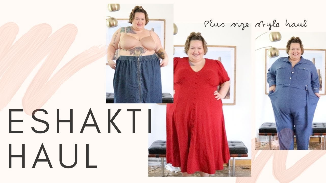 Plus Size Fall Fashion ft Eshakti | Review and try-on