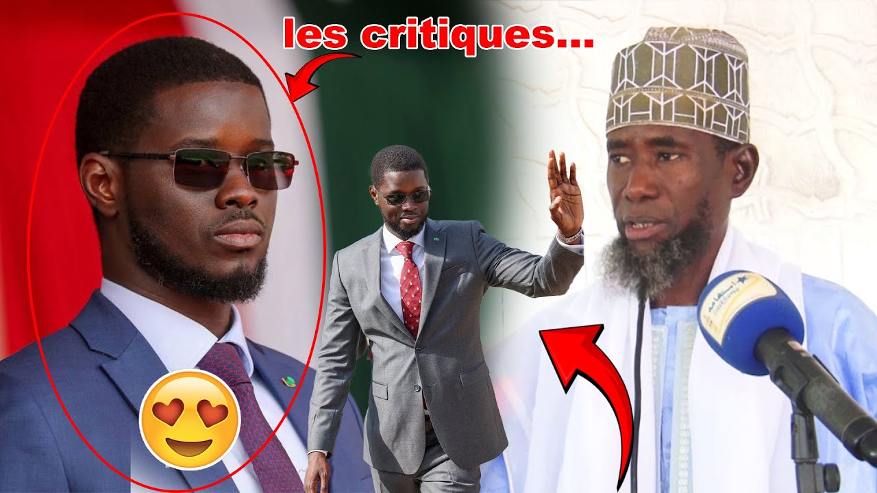 President Diomaye Comment Accepte les Critiques par Imam Cheikh Ahmadou Rafahi Mbacke