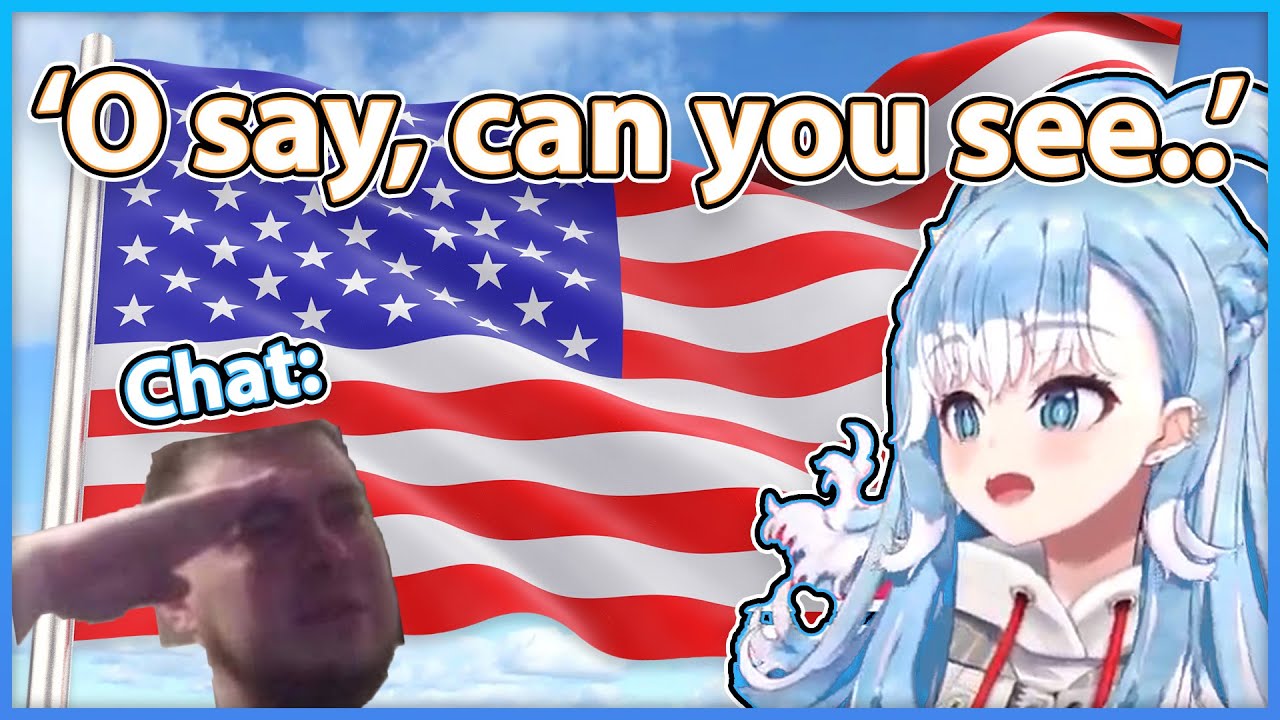 Kobo sings the US National Anthem - The Star Spangled Banner