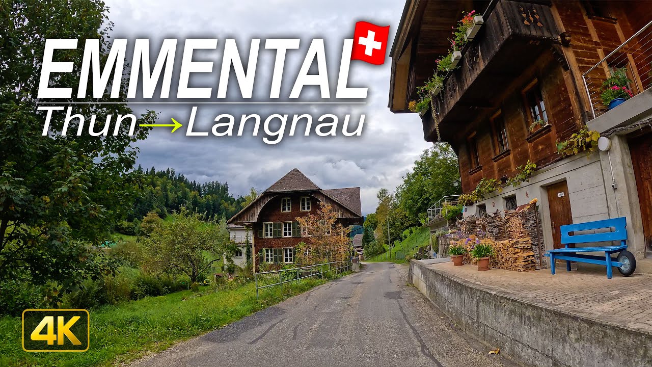 Hidden Emmental Roads 🇨🇭 | Thun to Langnau via Eggiwil