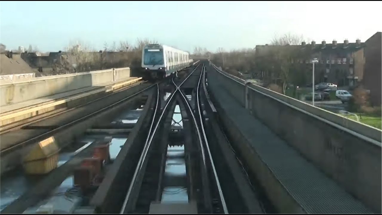 Cab ride metro Rotterdam; Spijkenisse De Akkers-Capelle a/d IJssel De Terp (20111225; 10x versneld)