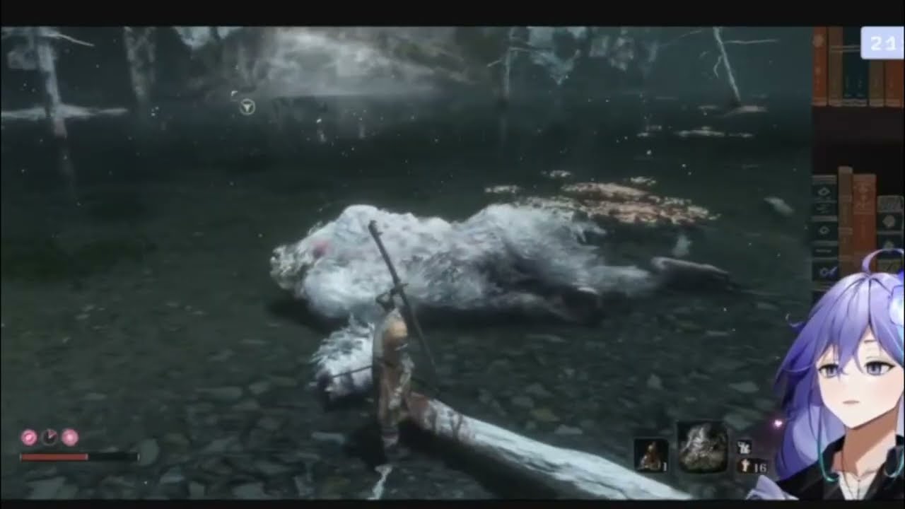 Rio Think he Beats a Boss in Sekiro Until... #お試し燐央 #holostars