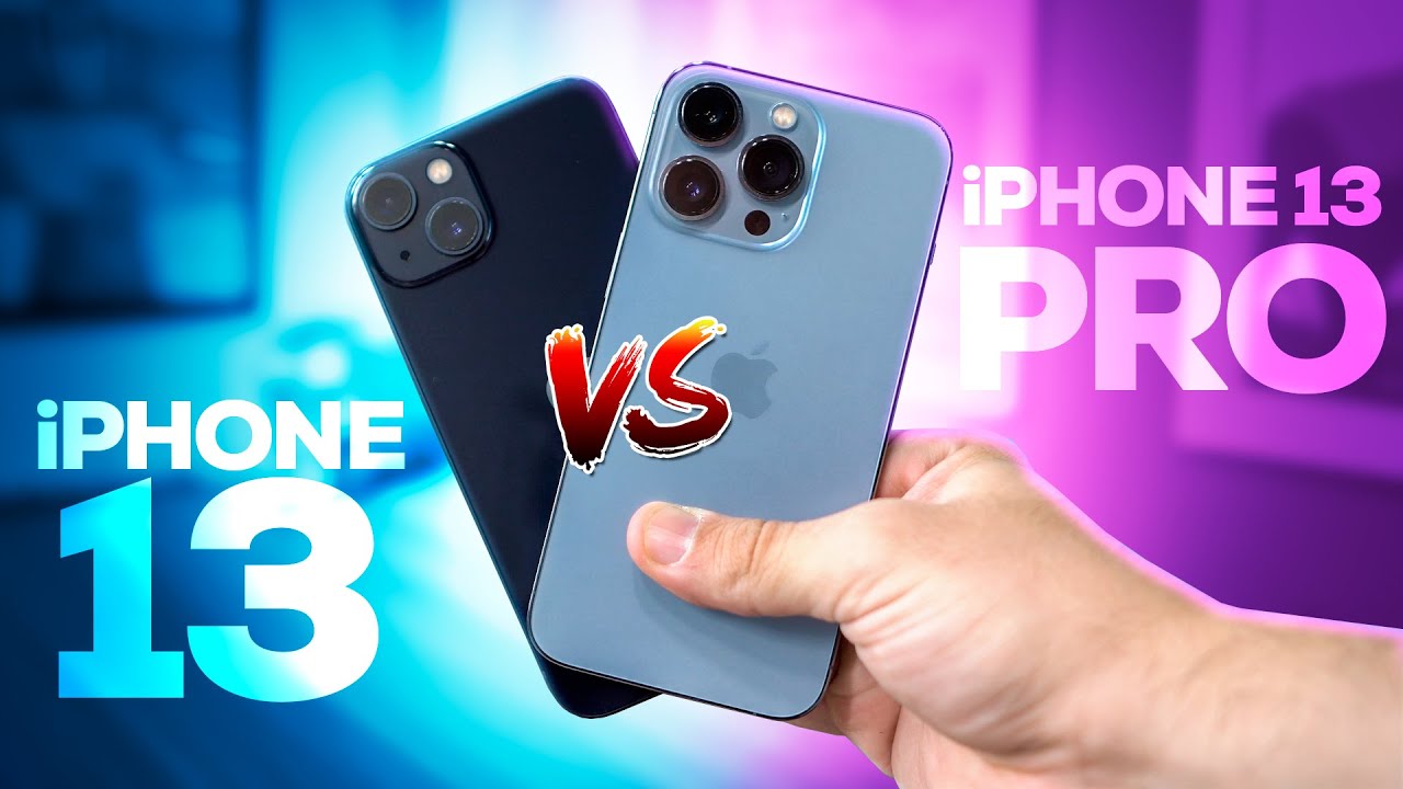 iPhone 13 vs iPhone 13 Pro | muda MUITO entre eles? COMPARATIVO!