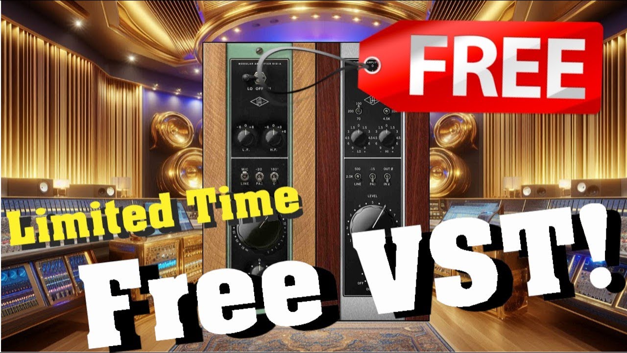 【Limited Time Free!】OMG!! $49&rarr;$0! Universal Audio FREE!! UA 610 Tube Preamp & EQ Collection