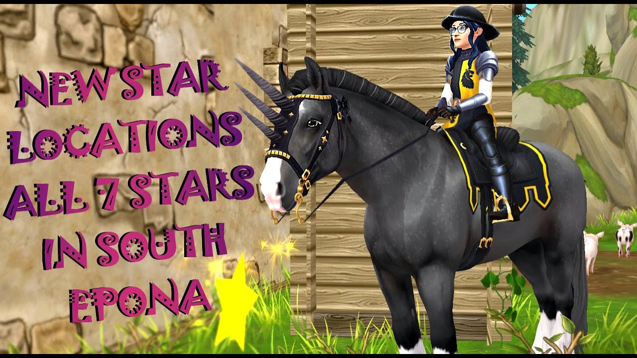 NEW Hidden Stars in South Epona ALL 7 Locations! ~ [SSO] Star Stable Online