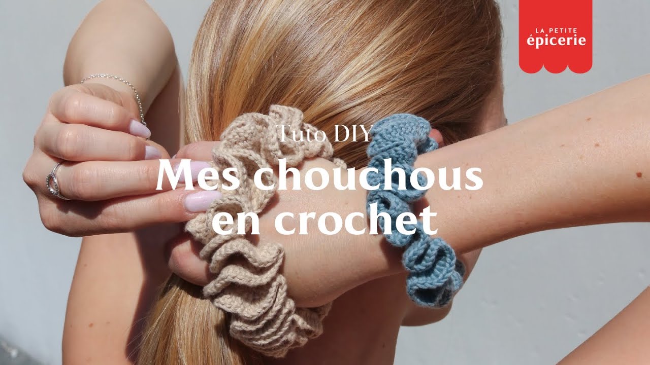 TUTO 3 chouchous en crochet : en partant des bases du crochet pour les débutants et les experts ✨