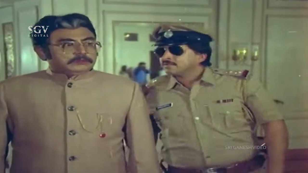 ರುದ್ರ Rudra Kannada Old Action Movie ವಿಷ್ಣುವರ್ಧನ್, ಖುಷ್ಬೂ, ವಜ್ರಮುನಿ, ದೊಡ್ಡಣ್ಣ