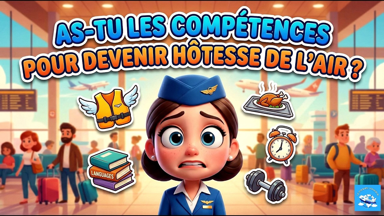 Devenir Hôtesse de l'Air : As-tu VRAIMENT le profil pour ce métier ? ✈️