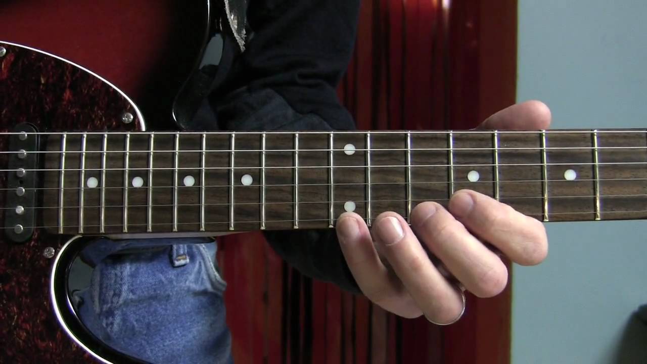 Blues lick BB King style