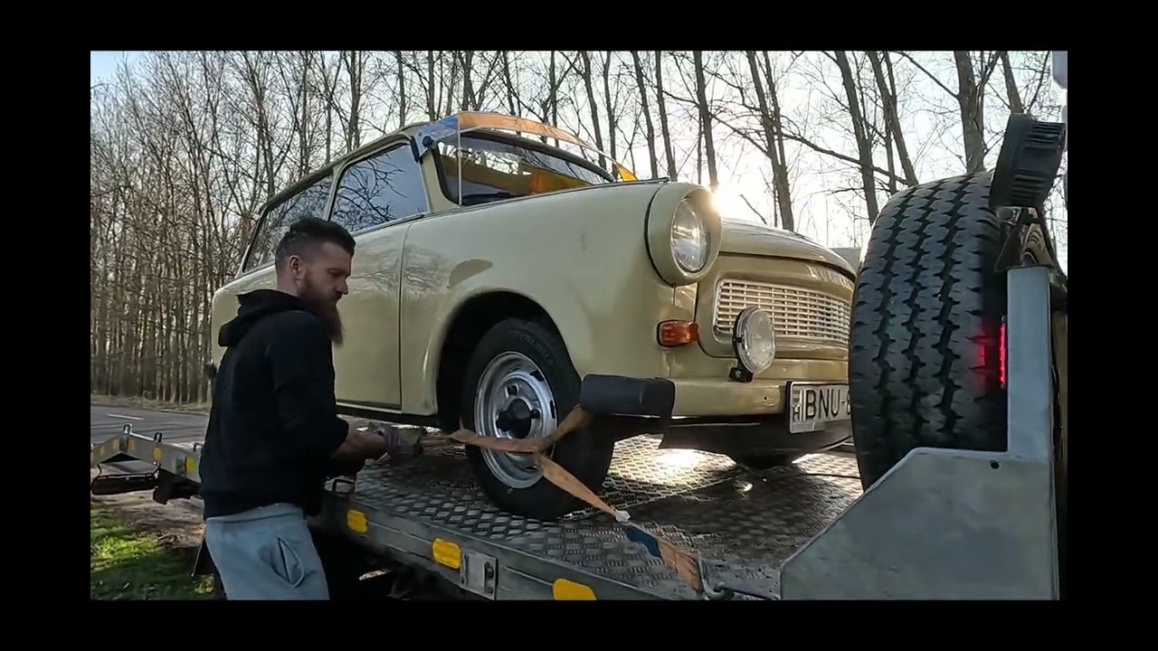 LEROBBANTUNK egy Trabanttal (Kicsi Trabi kalandjai 1# Epizód)