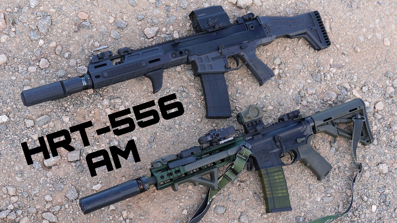 Первые впечатления от новой винтовки Griffin Armament HRT-556 AM.