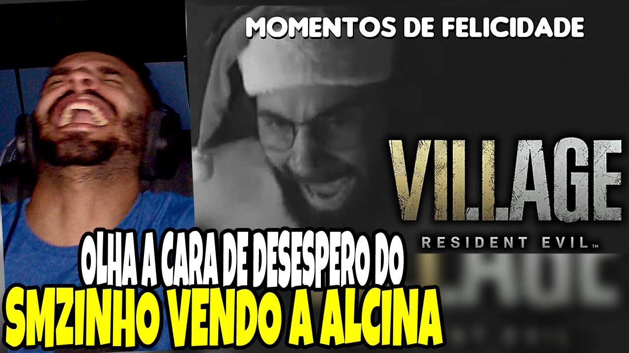 react smzinho momentos de felicidade resident evil village