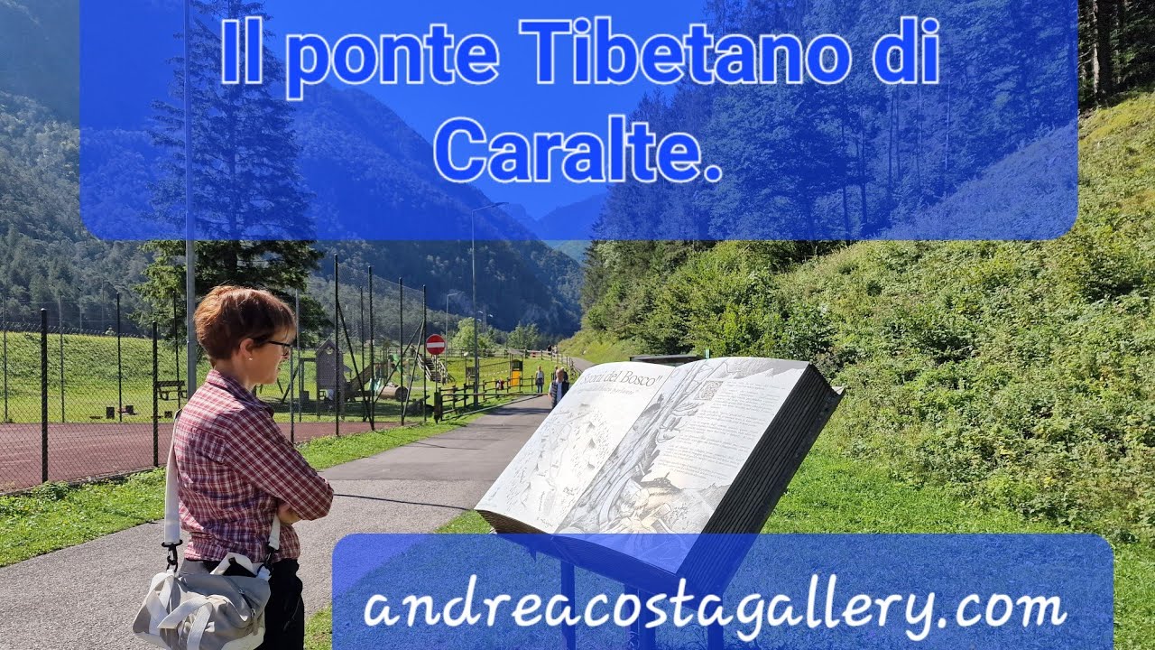 Il ponte tibetano Cadorino.