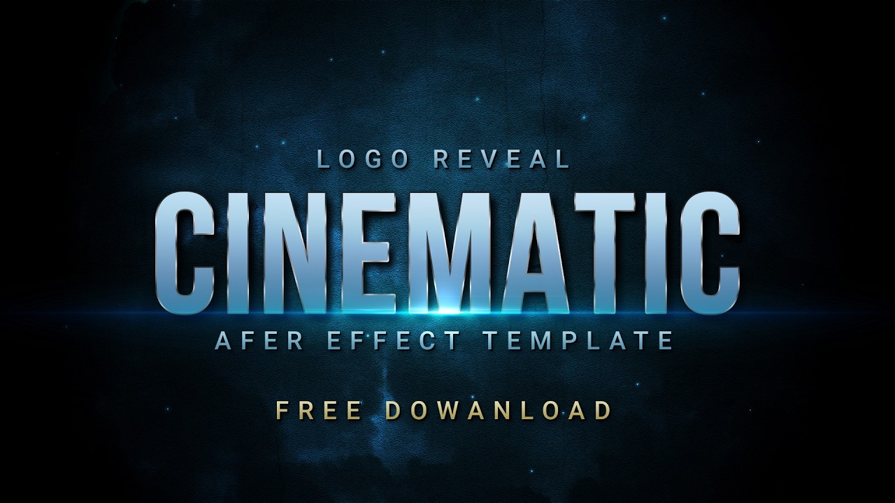 10 Best Cinematic Logo Reveal After Effect Template Free Download