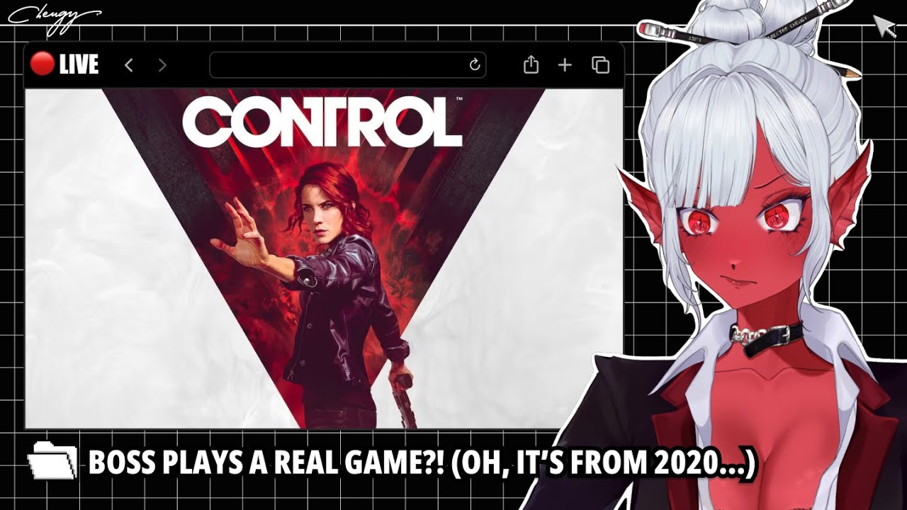 Got a Job Offer at The FBC... Hope They Have Wine ✦ Cheugy plays Control ✦ #vtuber