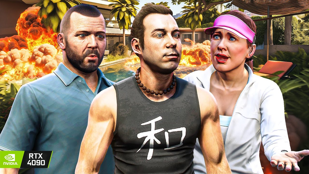GTA V: 'Did Somebody Say Yoga?' Chaos Mod on RTX 4090 - Mission Walkthrough Ultra Gameplay [4K]