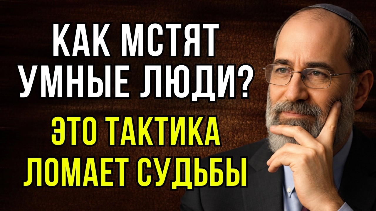 Как Мстят Умные Люди: Тактика, Которую Невозможно Победить | Еврейская Мудрость