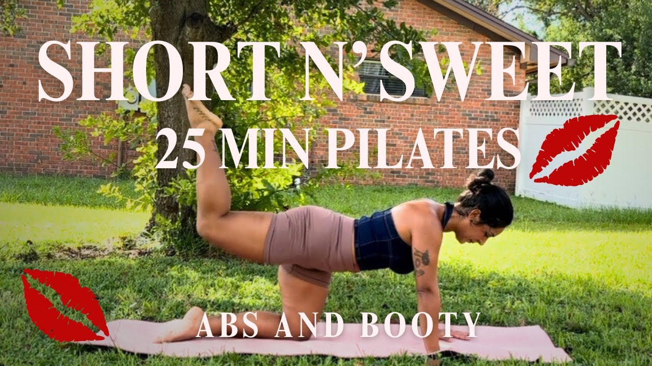 Sabrina Carpenter-Inspired Pilates | No Equipment Abs & Booty 25 Minute Workout