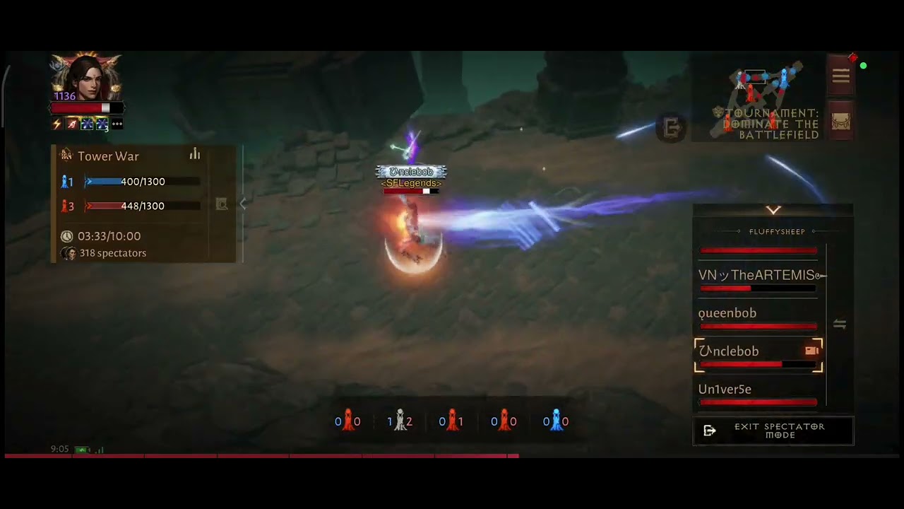 Bout of Realms 3rd Place SEA Server | XD vs FLUFFYSHEEP - Match 1 BO5 | Diablo Immortal Indonesia