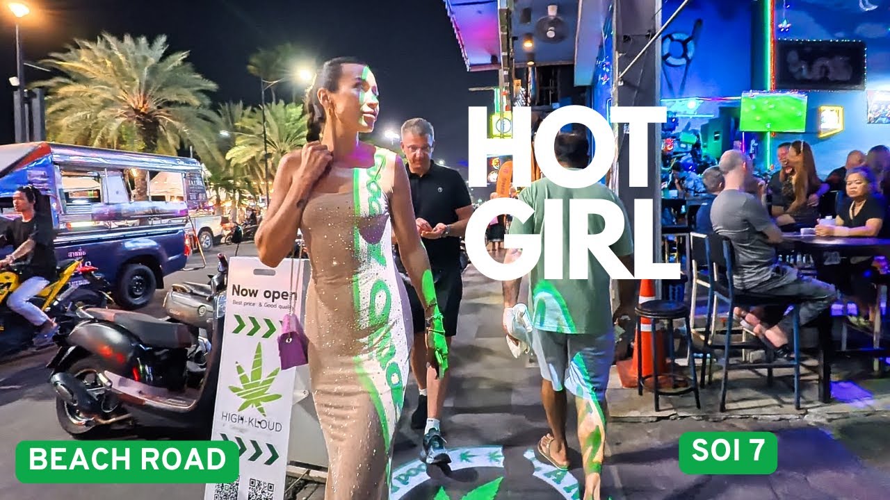 HOT GIRL on BEACH ROAD, SOI 7, DOCUMENTARY WALK