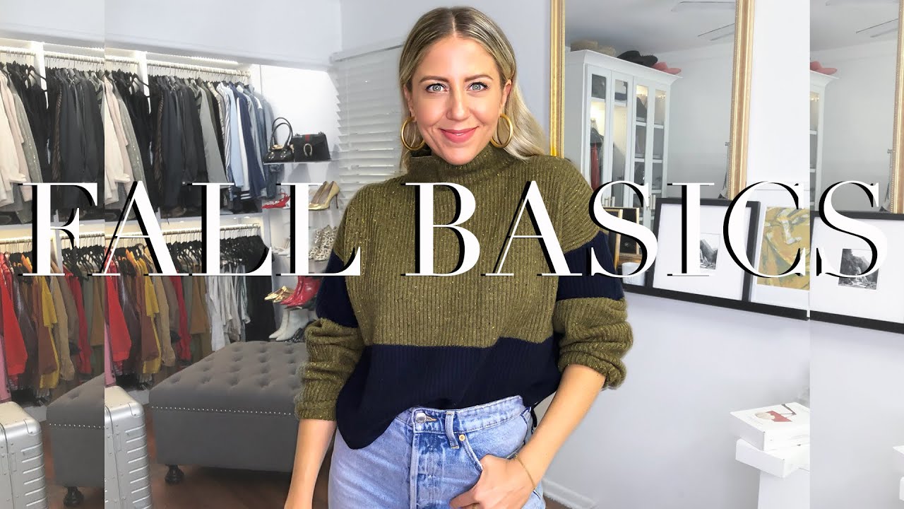 FALL FASHION BASICS THAT ARE NOT BORING | 2019