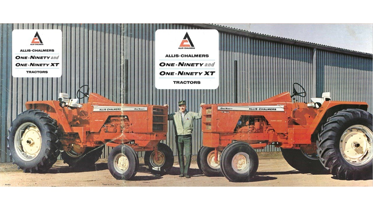 Тракторы Allis Chalmers 190 и 190 XT