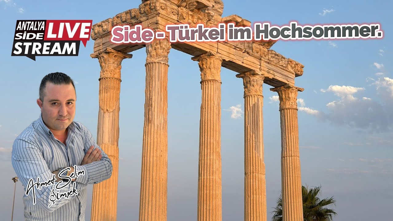 Side - Türkei im Hochsommer.