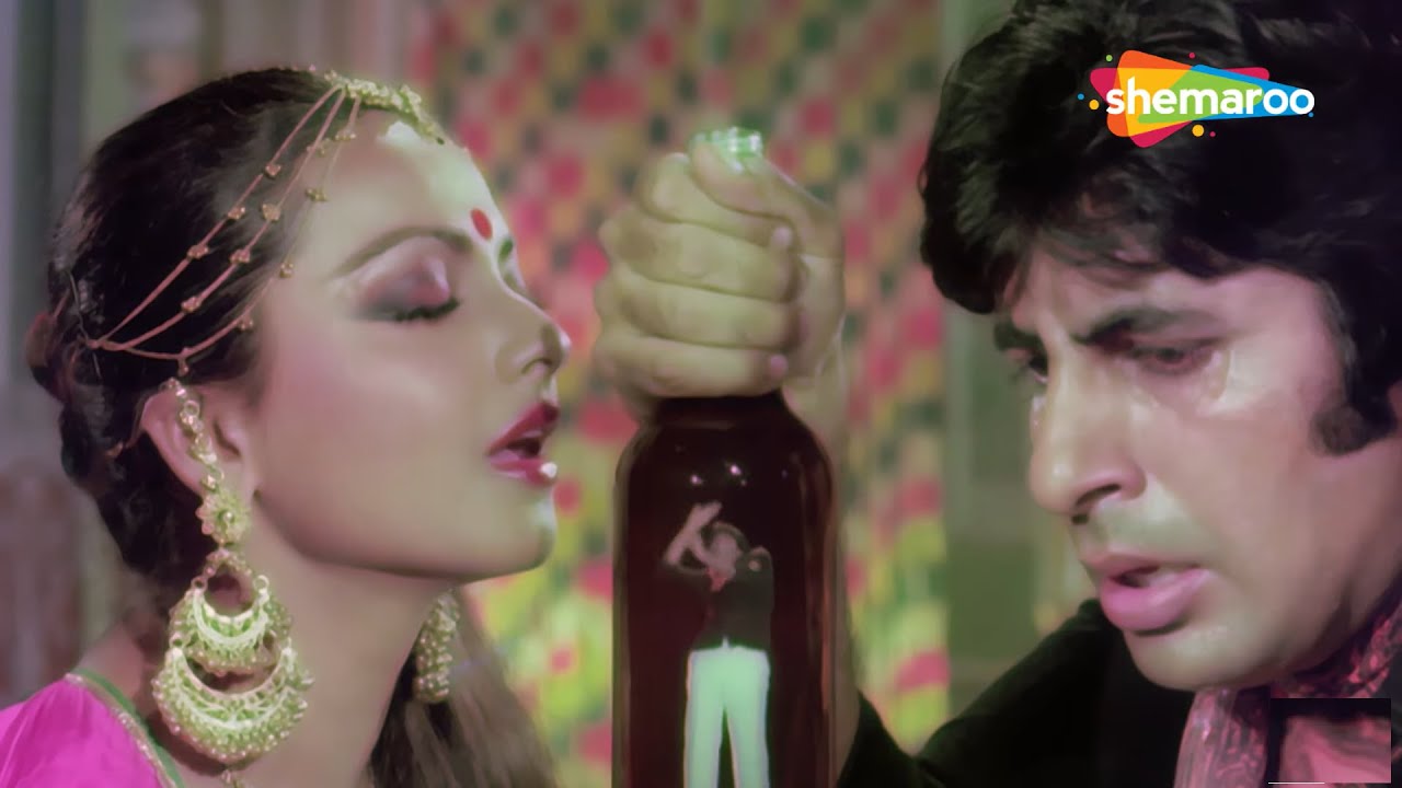 जब रेखा के प्यार में पागल हुए थे अमिताभ - REKHA & AMITABH BACHCHAN BLOCKBUSTER HINDI MOVIE - Suhaag