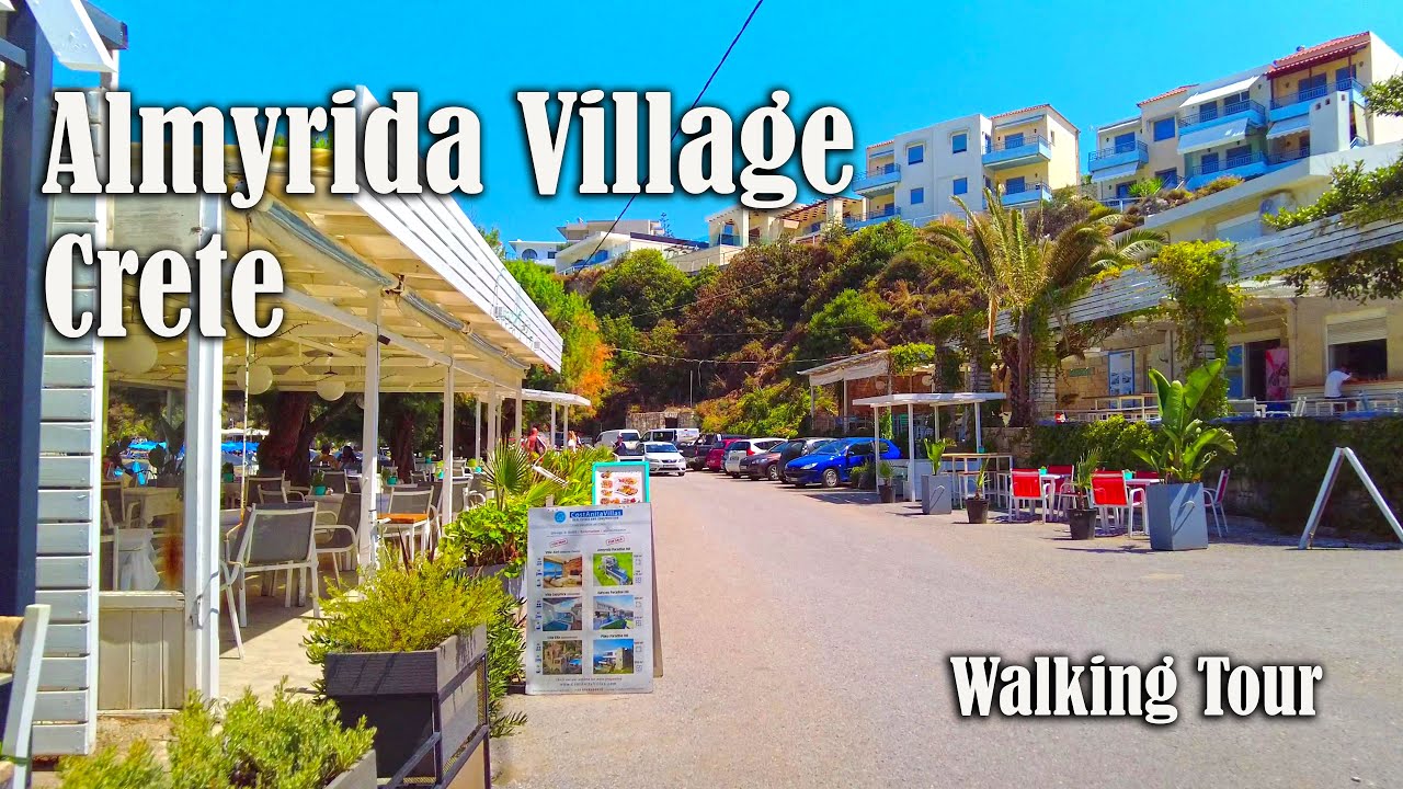 Discover Almyrida, Crete 🇬🇷 | Charming Seaside Village Tour!