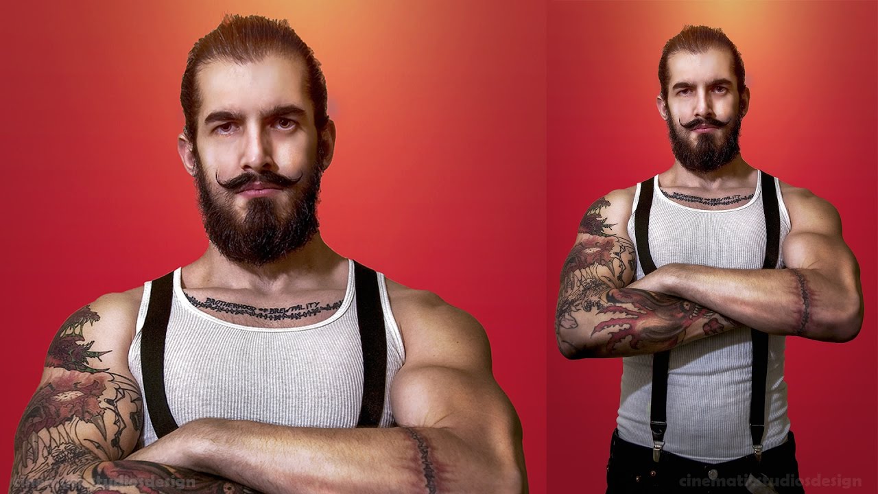 Dodge and Burn Look l Photoshop CC Tutorial l Photoshop Effects Portrait Designs