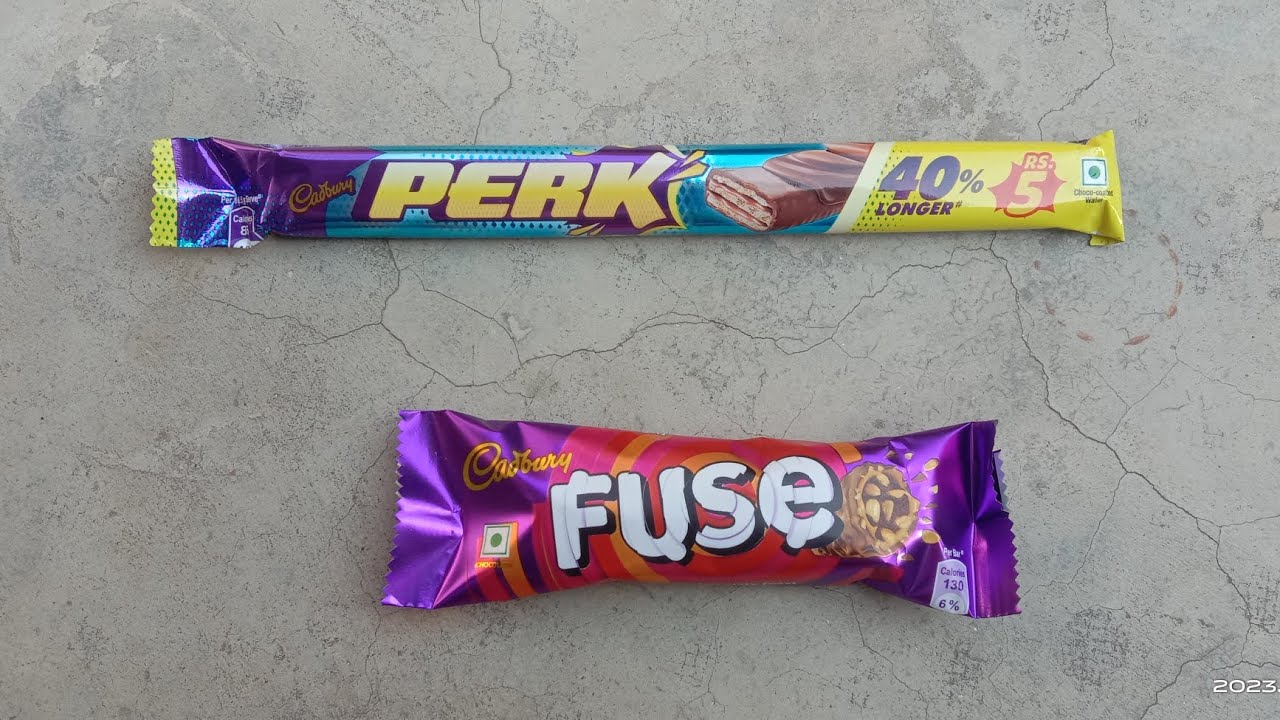 PERK vs FUSE Cadbury chocolate 🍫 5Rs vs 10Rs