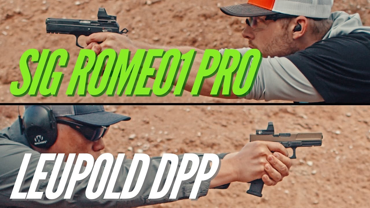 Обзор пистолета Sig Sauer Romeo1 Pro против Leupold DeltaPoint Pro Red Dots