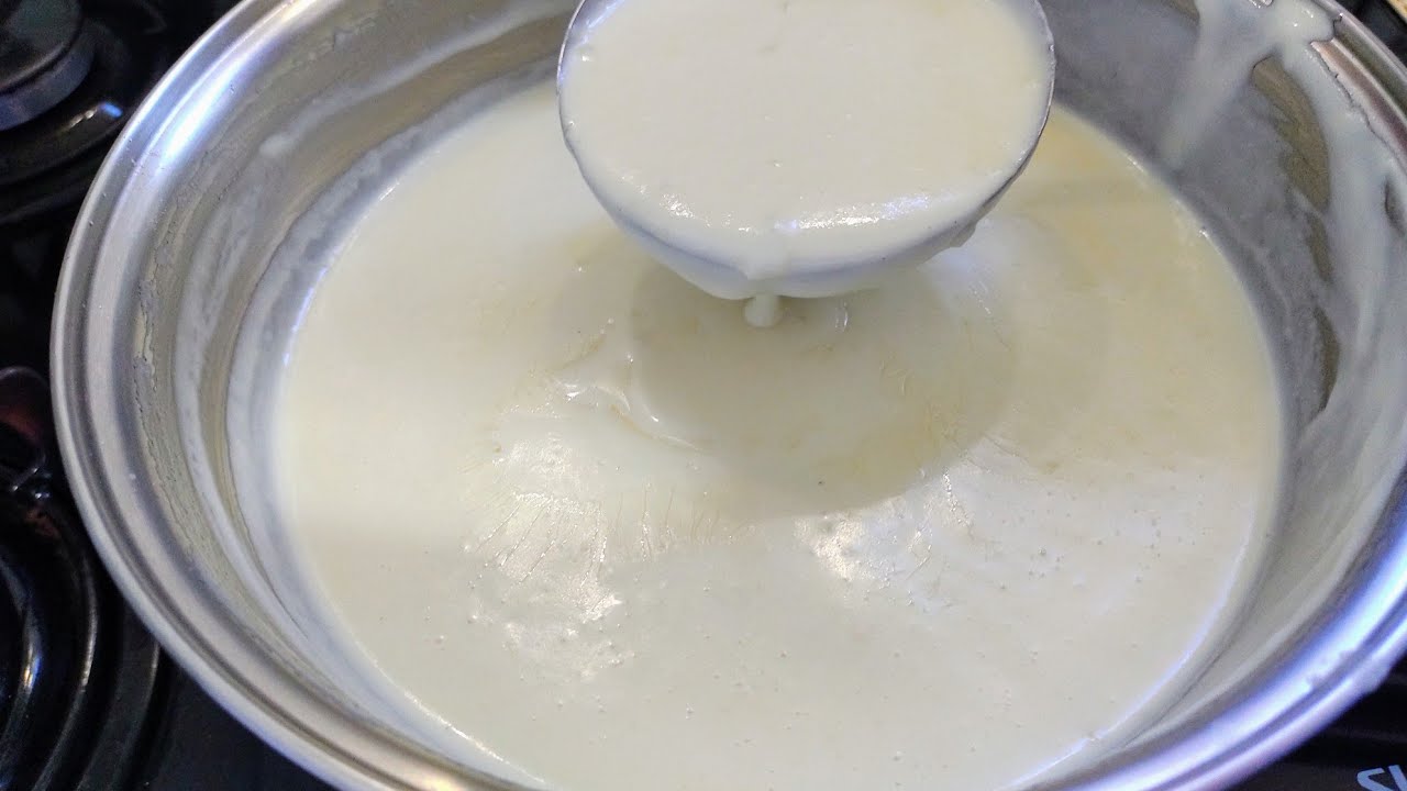 MOLHO BECHAMEL COM CREME DE LEITE FRESCO/Para Massas E Lasanhas!